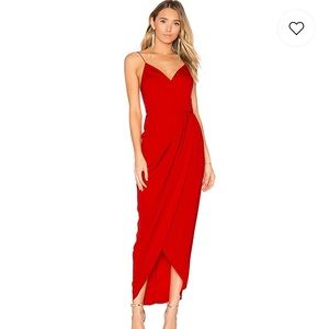 Shona Joy Cocktail Draped Dress. Size 6